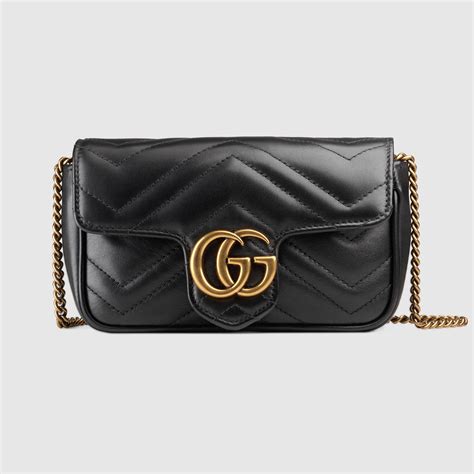 gucci gg marmont mini selfridges|Gucci GG Marmont super mini bag.